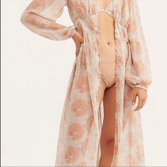FREE PEOPLE Passion Flower Duster-XS - Picture 2 of 8